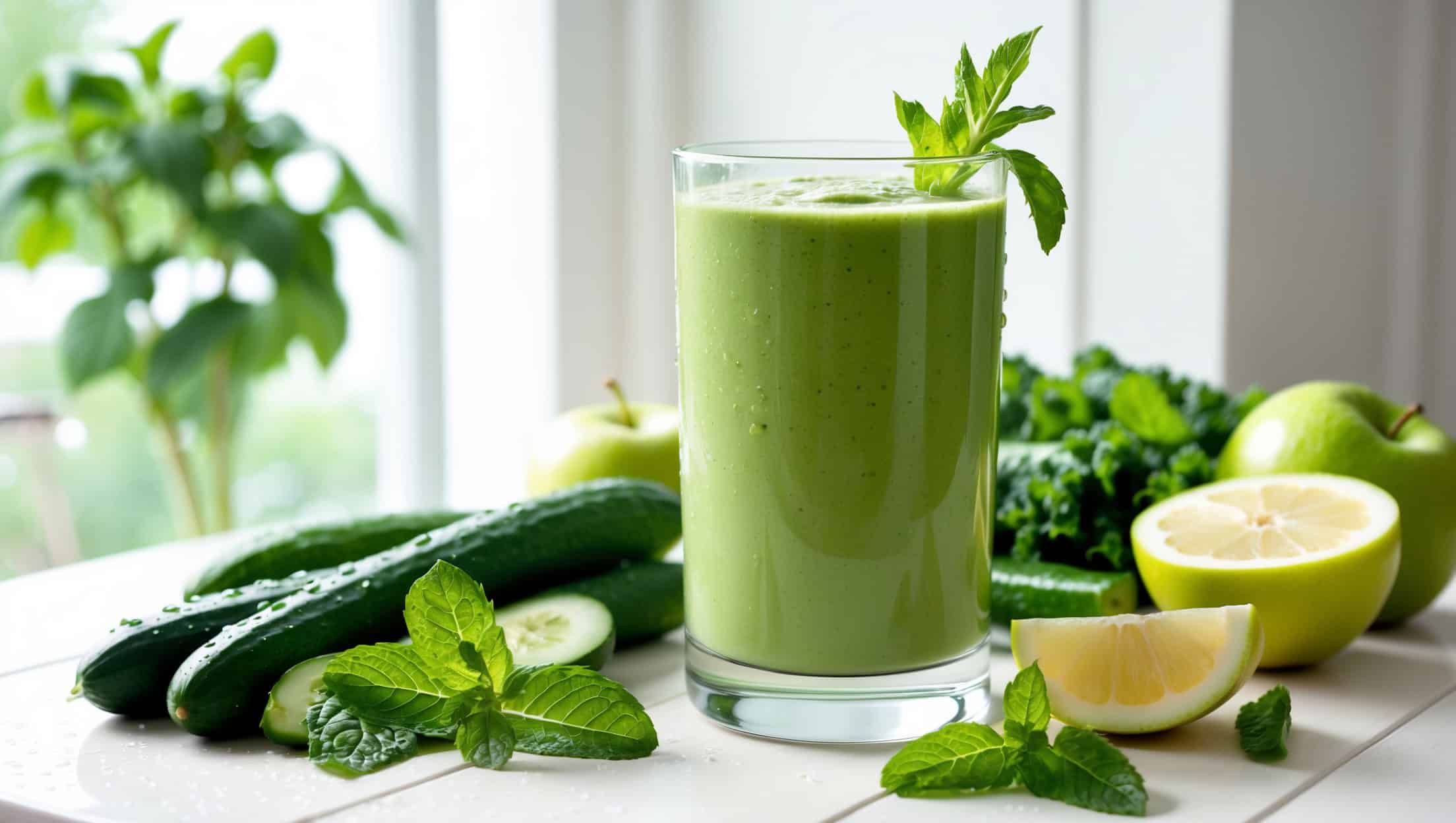 Frisch und Grün: Der Ultimative Detox Smoothie für Körper und Geist